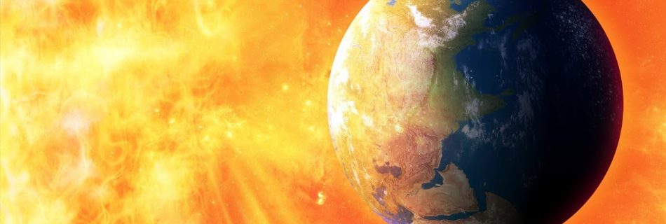 the day the sun exploded, picture pictures the Sun being swallowed up by a heat wave when the Sun explodes